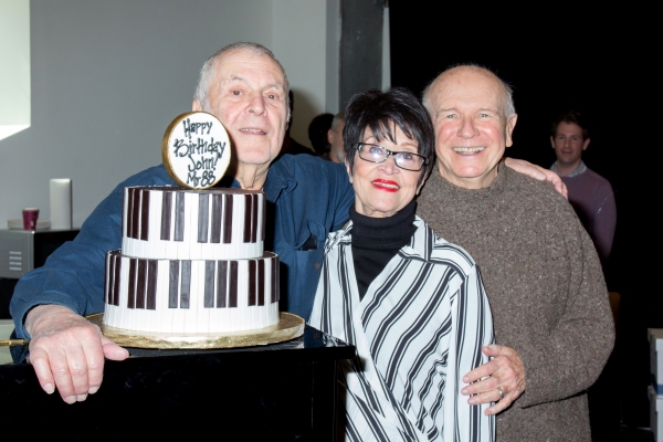 Photo Coverage: John Kander Celebrates 88th Birthday With the Cast of THE VISIT Image