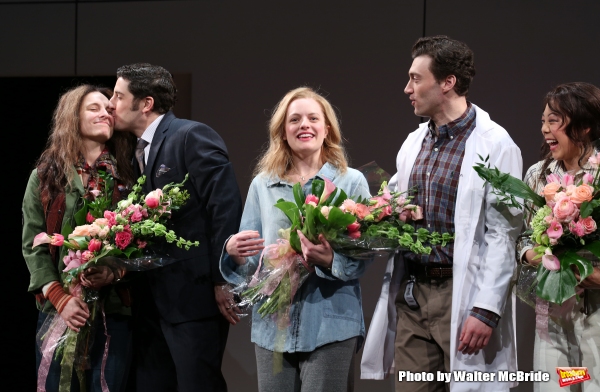 Photo Coverage: Elisabeth Moss & Cast of THE HEIDI CHRONICLES Take Opening Night Bows! Image