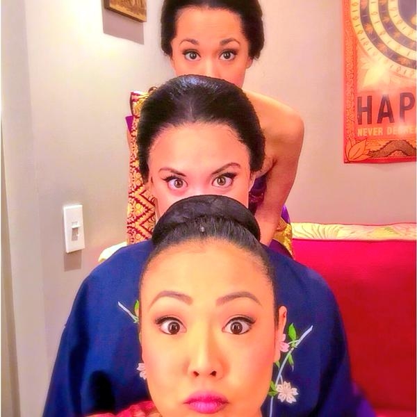 Photo Flash: Saturday Intermission Pics - 3/21 - THE KING AND I Ladies Snap First #SIP and More! 