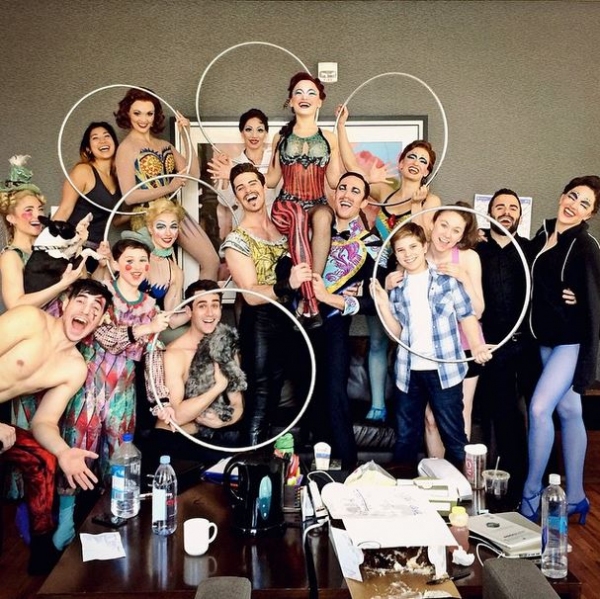 Photo Flash: Saturday Intermission Pics - 3/21 - THE KING AND I Ladies Snap First #SIP and More! Image