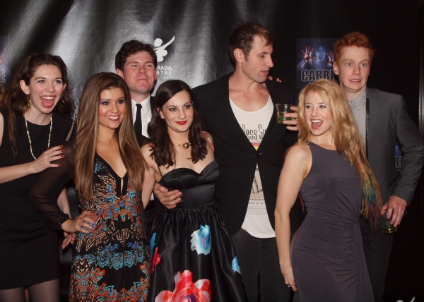 Photo Coverage: CARRIE: THE MUSICAL Team Takes First Bows and Celebrates at La Mirada Theatre Image