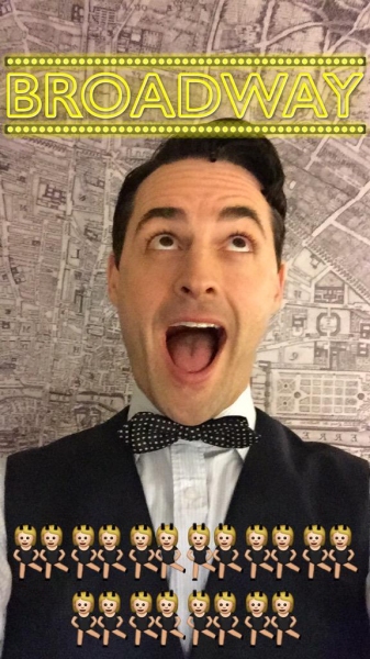 Photo Flash: Saturday Intermission Pics - 3/21, Part 2 - FINDING NEVERLAND, SOMETHING ROTTEN, NICE WORK IF YOU CAN GET IT, and More! Image