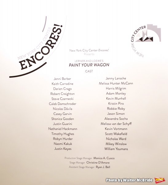 Photo Coverage: Encores! PAINT YOUR WAGON Takes Closing Night Bows Image