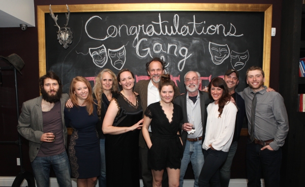 Cast members MacLeod Andrews, Sarah Shaefer, Producer Wendy vanden Heuvel, Weathervan Photo