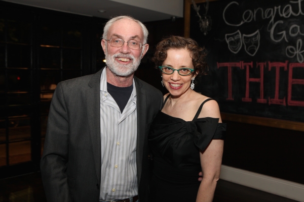 Producer David Van Asselt, Rattlestick Playwrights Theatre and publicist Lynn Tejada, Photo