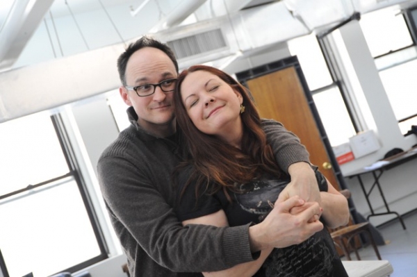 Photo Flash: In Rehearsal for World Premiere of NATIONAL PASTIME at Bucks County with Hunter Foster, Will Blum & More  Image