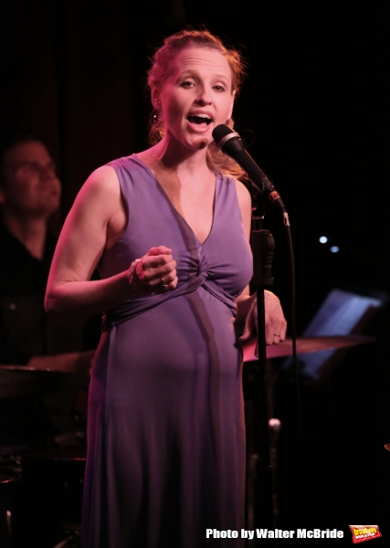 Photo Coverage: Mommy-To-Be Anika Larsen Performs SING YOU TO SLEEP at Birdland! Image