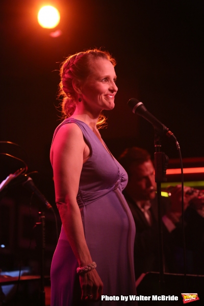Photo Coverage: Mommy-To-Be Anika Larsen Performs SING YOU TO SLEEP at Birdland! Image