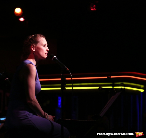 Photo Coverage: Mommy-To-Be Anika Larsen Performs SING YOU TO SLEEP at Birdland! Image
