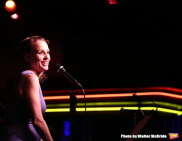 Photo Coverage: Mommy-To-Be Anika Larsen Performs SING YOU TO SLEEP at Birdland! Image