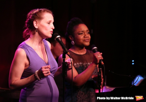 Photo Coverage: Mommy-To-Be Anika Larsen Performs SING YOU TO SLEEP at Birdland! Image