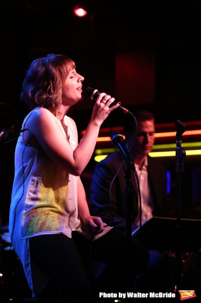 Photo Coverage: Mommy-To-Be Anika Larsen Performs SING YOU TO SLEEP at Birdland! 