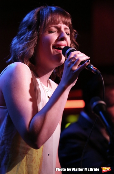 Photo Coverage: Mommy-To-Be Anika Larsen Performs SING YOU TO SLEEP at Birdland! Image