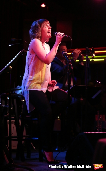 Photo Coverage: Mommy-To-Be Anika Larsen Performs SING YOU TO SLEEP at Birdland! Image