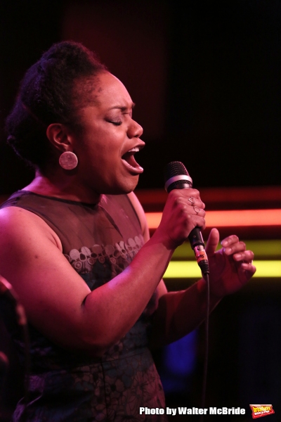 Photo Coverage: Mommy-To-Be Anika Larsen Performs SING YOU TO SLEEP at Birdland! Image
