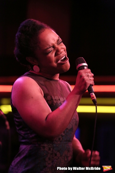 Photo Coverage: Mommy-To-Be Anika Larsen Performs SING YOU TO SLEEP at Birdland! Image