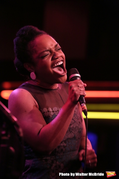Photo Coverage: Mommy-To-Be Anika Larsen Performs SING YOU TO SLEEP at Birdland! Image