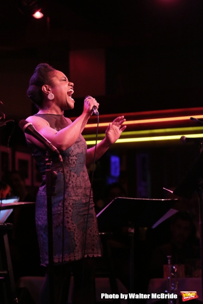 Photo Coverage: Mommy-To-Be Anika Larsen Performs SING YOU TO SLEEP at Birdland! Image