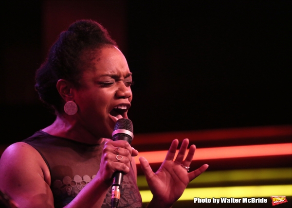 Photo Coverage: Mommy-To-Be Anika Larsen Performs SING YOU TO SLEEP at Birdland! Image