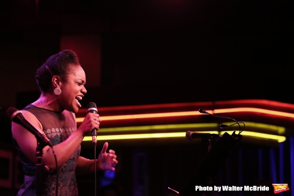 Photo Coverage: Mommy-To-Be Anika Larsen Performs SING YOU TO SLEEP at Birdland! Image
