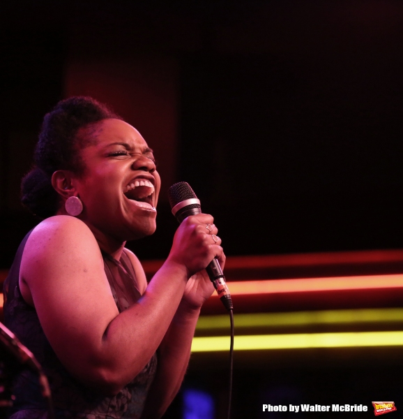 Photo Coverage: Mommy-To-Be Anika Larsen Performs SING YOU TO SLEEP at Birdland! Image