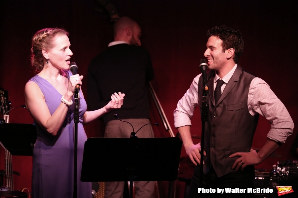 Photo Coverage: Mommy-To-Be Anika Larsen Performs SING YOU TO SLEEP at Birdland! Image