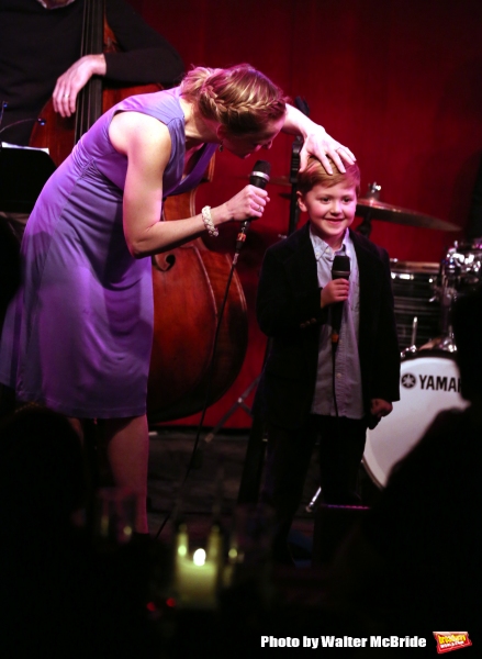 Photo Coverage: Mommy-To-Be Anika Larsen Performs SING YOU TO SLEEP at Birdland! Image
