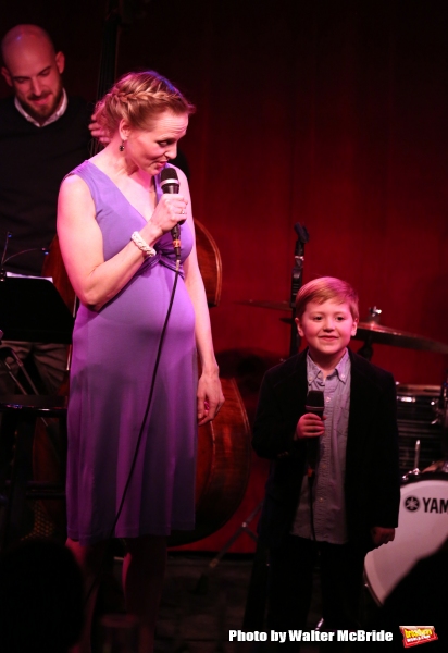 Photo Coverage: Mommy-To-Be Anika Larsen Performs SING YOU TO SLEEP at Birdland! Image