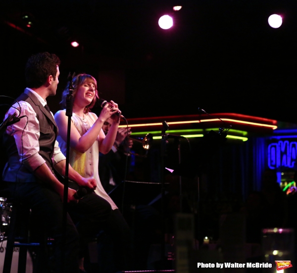 Photo Coverage: Mommy-To-Be Anika Larsen Performs SING YOU TO SLEEP at Birdland! Image
