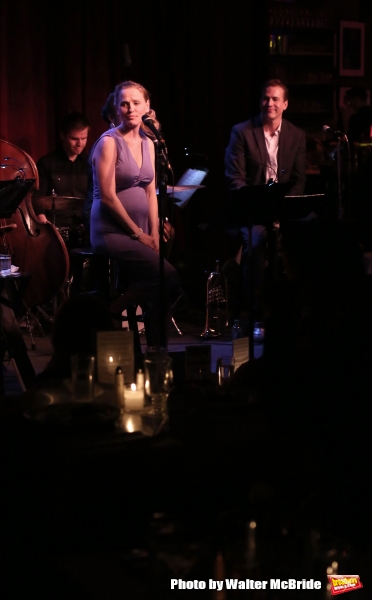 Photo Coverage: Mommy-To-Be Anika Larsen Performs SING YOU TO SLEEP at Birdland! Image