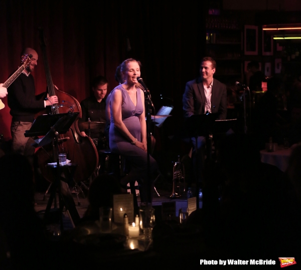 Photo Coverage: Mommy-To-Be Anika Larsen Performs SING YOU TO SLEEP at Birdland! Image