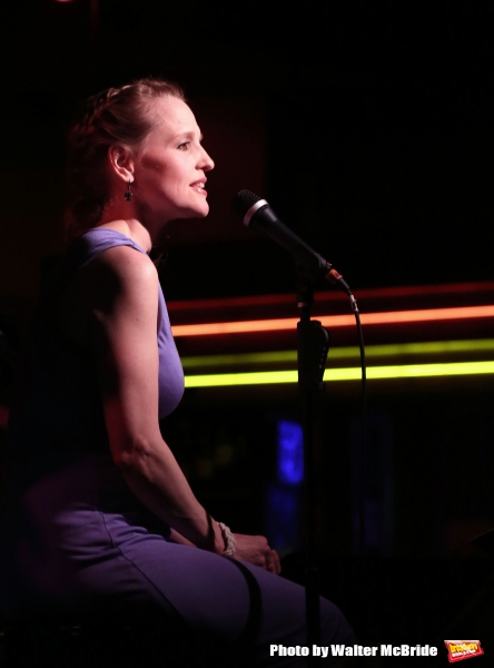 Photo Coverage: Mommy-To-Be Anika Larsen Performs SING YOU TO SLEEP at Birdland! Image