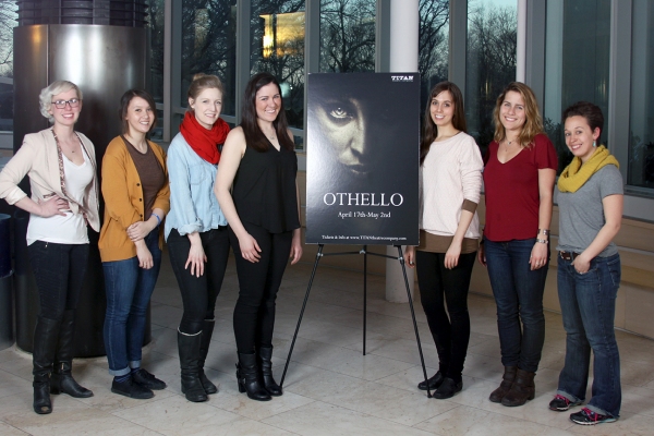 Photo Flash: Cast of Titan Theatre Company's All-Female OTHELLO Gathers for Rehearsals 