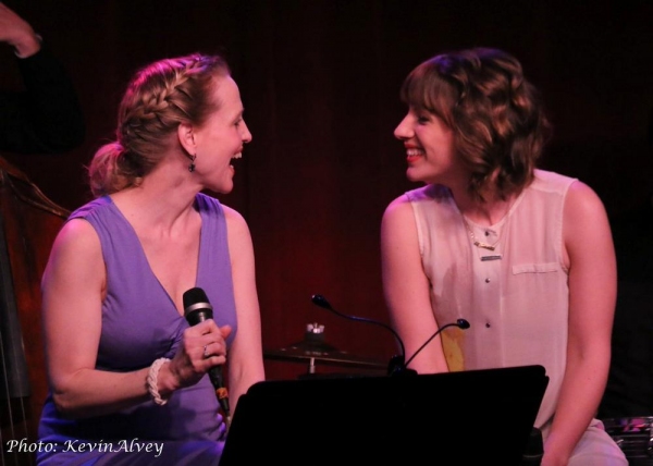 Photo Flash: BEAUTIFUL's Anika Larsen, Jessie Mueller and Jarrod Spector Celebrate SING YOU TO SLEEP at Birdland Image