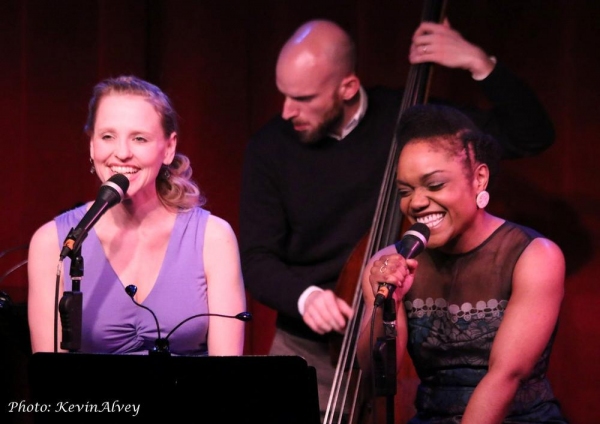 Photo Flash: BEAUTIFUL's Anika Larsen, Jessie Mueller and Jarrod Spector Celebrate SING YOU TO SLEEP at Birdland Image