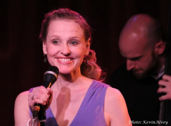Photo Flash: BEAUTIFUL's Anika Larsen, Jessie Mueller and Jarrod Spector Celebrate SING YOU TO SLEEP at Birdland Image