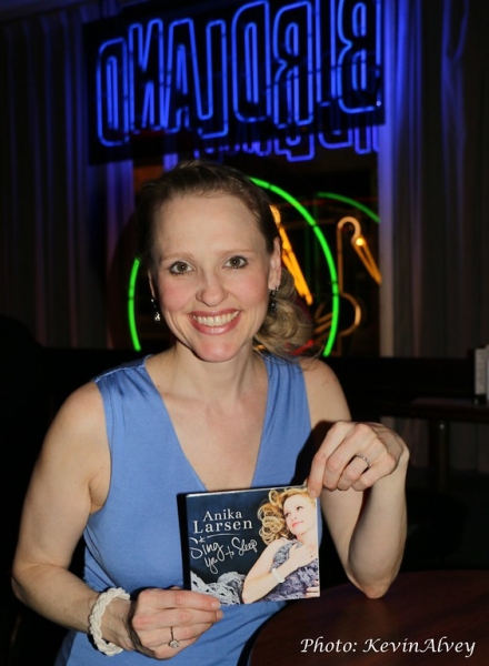 Photo Flash: BEAUTIFUL's Anika Larsen, Jessie Mueller and Jarrod Spector Celebrate SING YOU TO SLEEP at Birdland Image