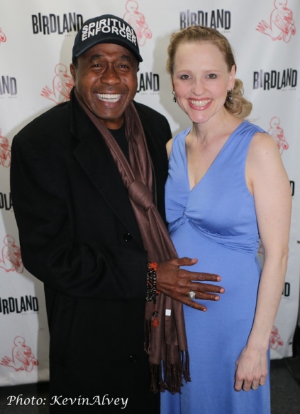 Photo Flash: BEAUTIFUL's Anika Larsen, Jessie Mueller and Jarrod Spector Celebrate SING YOU TO SLEEP at Birdland Image