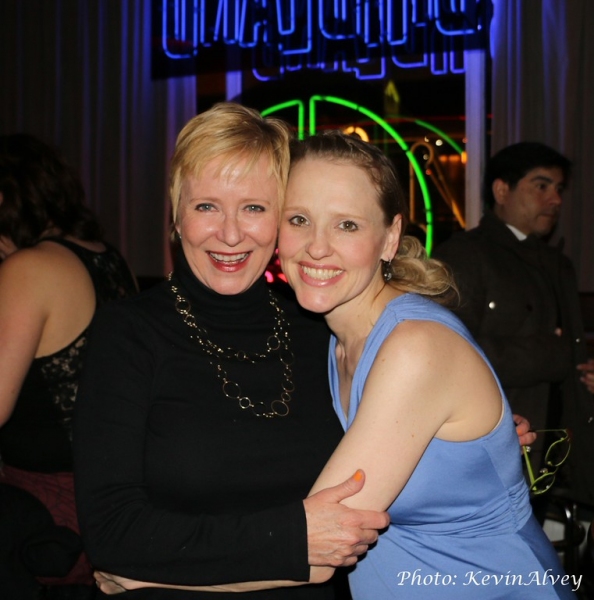 Photo Flash: BEAUTIFUL's Anika Larsen, Jessie Mueller and Jarrod Spector Celebrate SING YOU TO SLEEP at Birdland Image