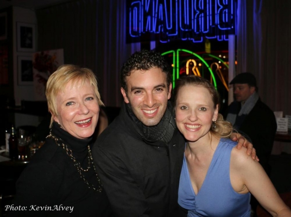 Photo Flash: BEAUTIFUL's Anika Larsen, Jessie Mueller and Jarrod Spector Celebrate SING YOU TO SLEEP at Birdland Image