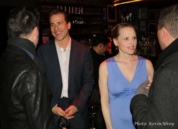 Photo Flash: BEAUTIFUL's Anika Larsen, Jessie Mueller and Jarrod Spector Celebrate SING YOU TO SLEEP at Birdland Image