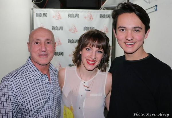 Photo Flash: BEAUTIFUL's Anika Larsen, Jessie Mueller and Jarrod Spector Celebrate SING YOU TO SLEEP at Birdland Image