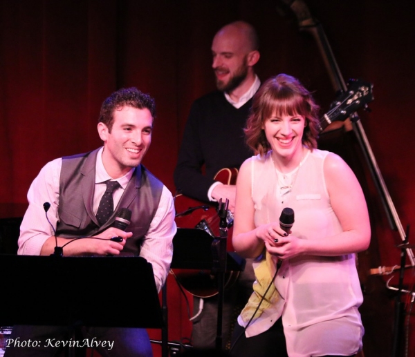 Photo Flash: BEAUTIFUL's Anika Larsen, Jessie Mueller and Jarrod Spector Celebrate SING YOU TO SLEEP at Birdland Image