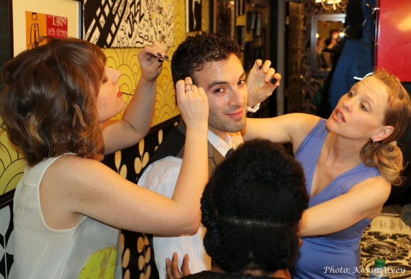 Photo Flash: BEAUTIFUL's Anika Larsen, Jessie Mueller and Jarrod Spector Celebrate SING YOU TO SLEEP at Birdland Image