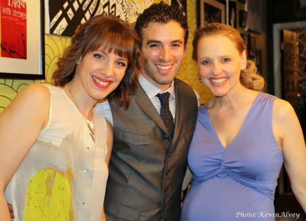 Photo Flash: BEAUTIFUL's Anika Larsen, Jessie Mueller and Jarrod Spector Celebrate SING YOU TO SLEEP at Birdland Image