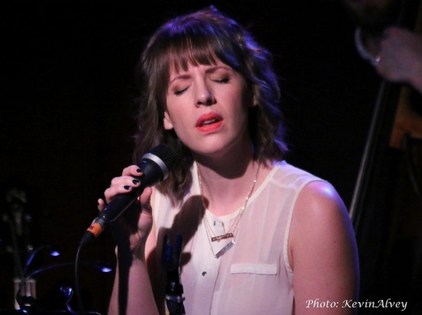 Photo Flash: BEAUTIFUL's Anika Larsen, Jessie Mueller and Jarrod Spector Celebrate SING YOU TO SLEEP at Birdland Image