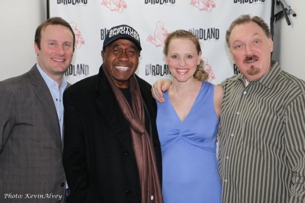 Photo Flash: BEAUTIFUL's Anika Larsen, Jessie Mueller and Jarrod Spector Celebrate SING YOU TO SLEEP at Birdland Image