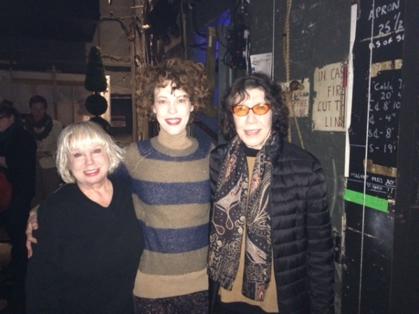 Photo Flash: Backstage at AN AMERICAN IN PARIS with Lily Tomlin and Denny Dillon! Image