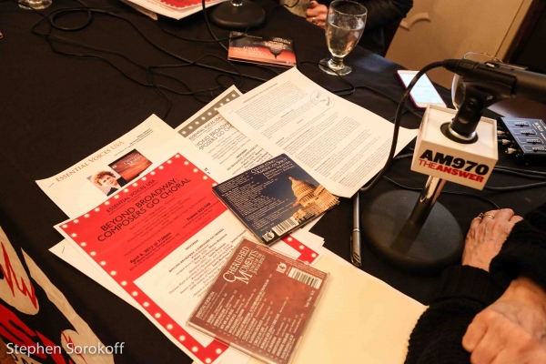 Photo Coverage: Essential Voices USA's Judith Clurman Visits Peter LeDonne Image