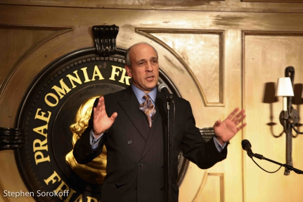 Photo Coverage: Dominic Chianese Performs at Italian Night at The Friars Club Image